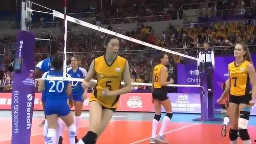 朱婷探头球爆料视频,一球定乾坤的瞬间